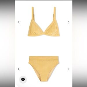 Zulu and Zephyr signature stripe harness top and high waisted brief bottoms